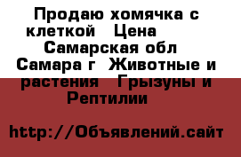 Продаю хомячка с клеткой › Цена ­ 500 - Самарская обл., Самара г. Животные и растения » Грызуны и Рептилии   